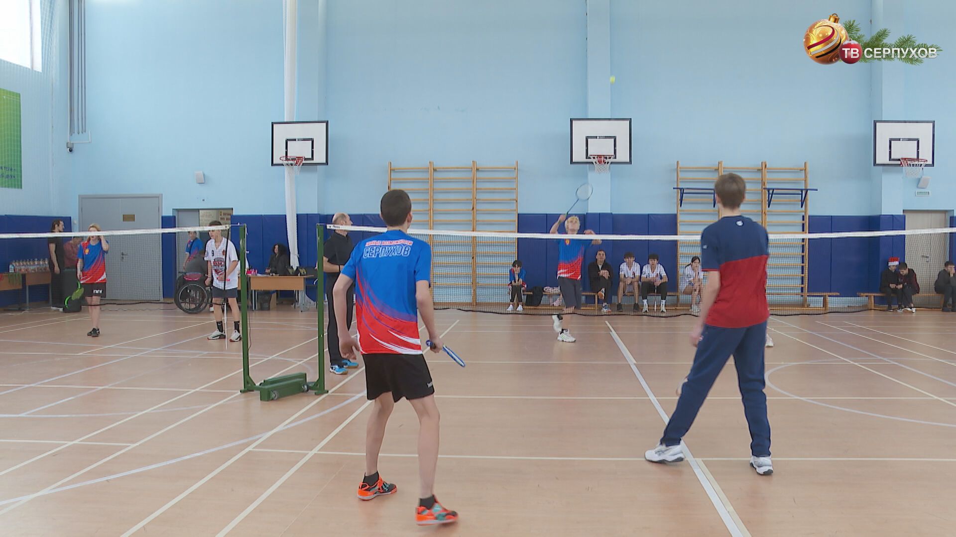 В Дашковской школе прошел турнир по бадминтону