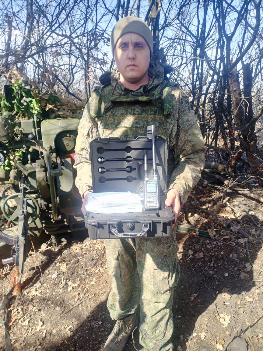 Участникам СВО передали из Серпухова детектор дронов
