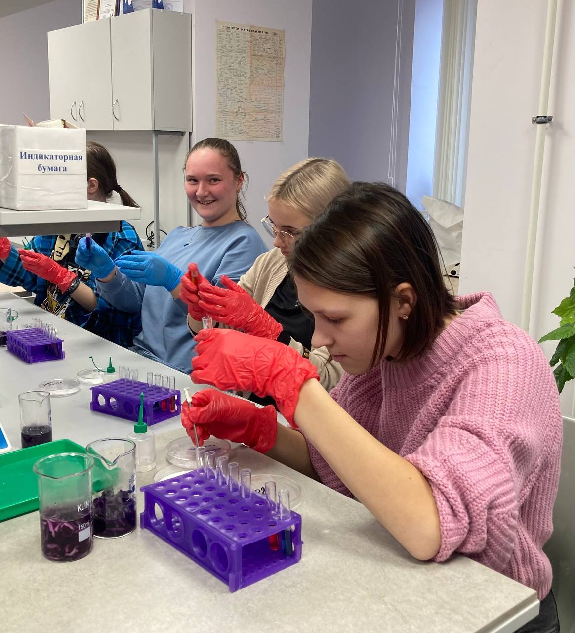 На площадке «БиоТех-Пущино» побывали школьники из Тулы