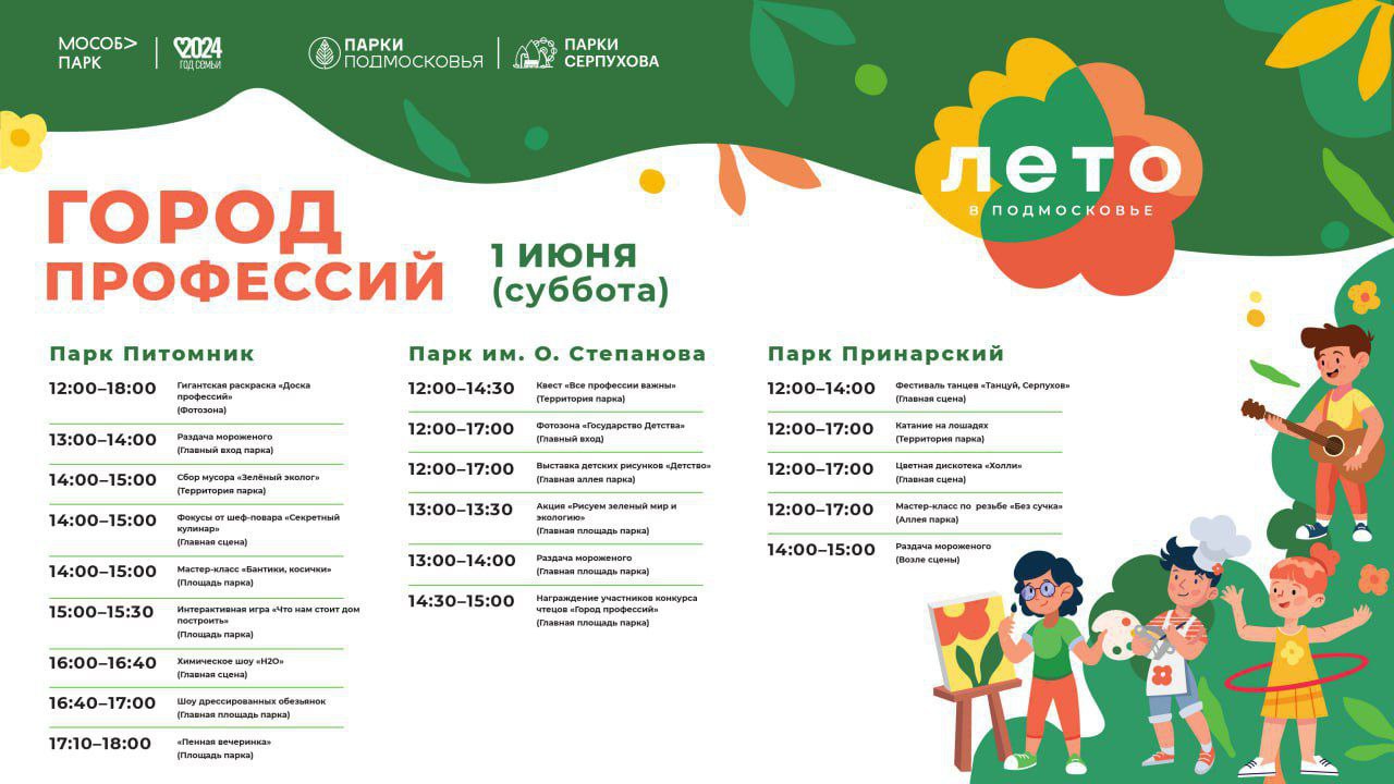 В Серпухове анонсировали мероприятия в честь Международного дня защиты детей