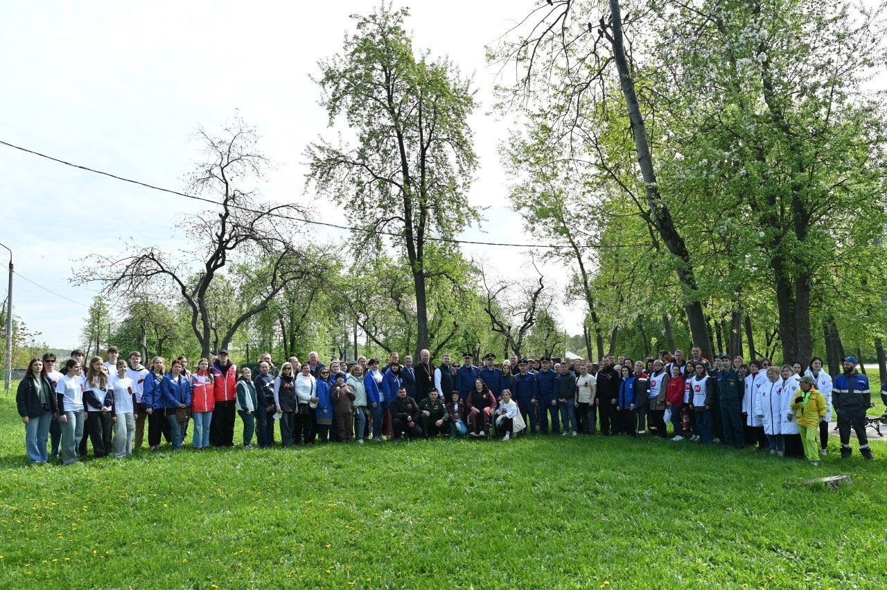 Эколого-патриотическая акция «Сад памяти» состоялась в Серпухове