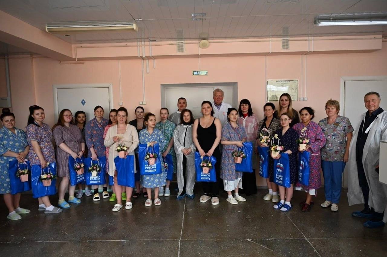 Акцию «С Днём Рождения, малыш!» провели в Серпуховском роддоме