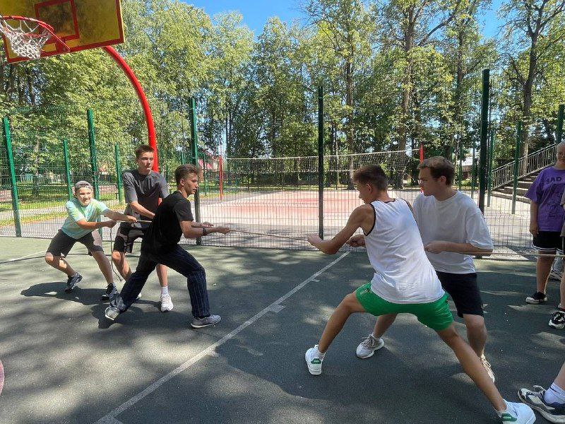 Спортивные состязания для серпуховичей прошли в парке