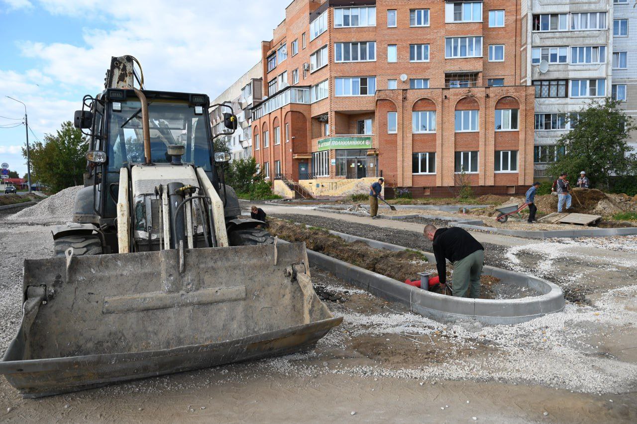 Пешеходная зона на улице Новой в Серпухове будет обновлена и реконструирована