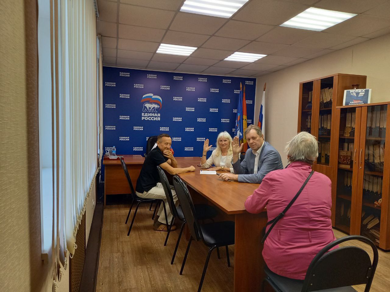Совет сторонников «Единой России» в Серпухове обсудил пополнение партийных рядов
