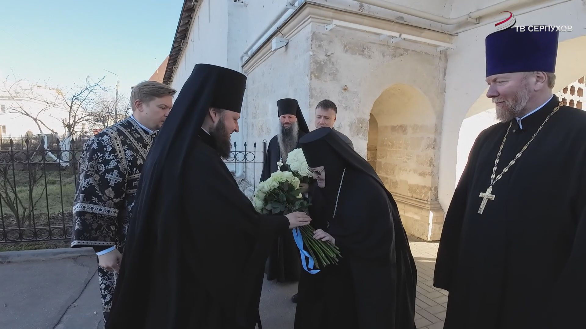 В Серпухове во Владычном женском монастыре прошло архиерейское богослужение