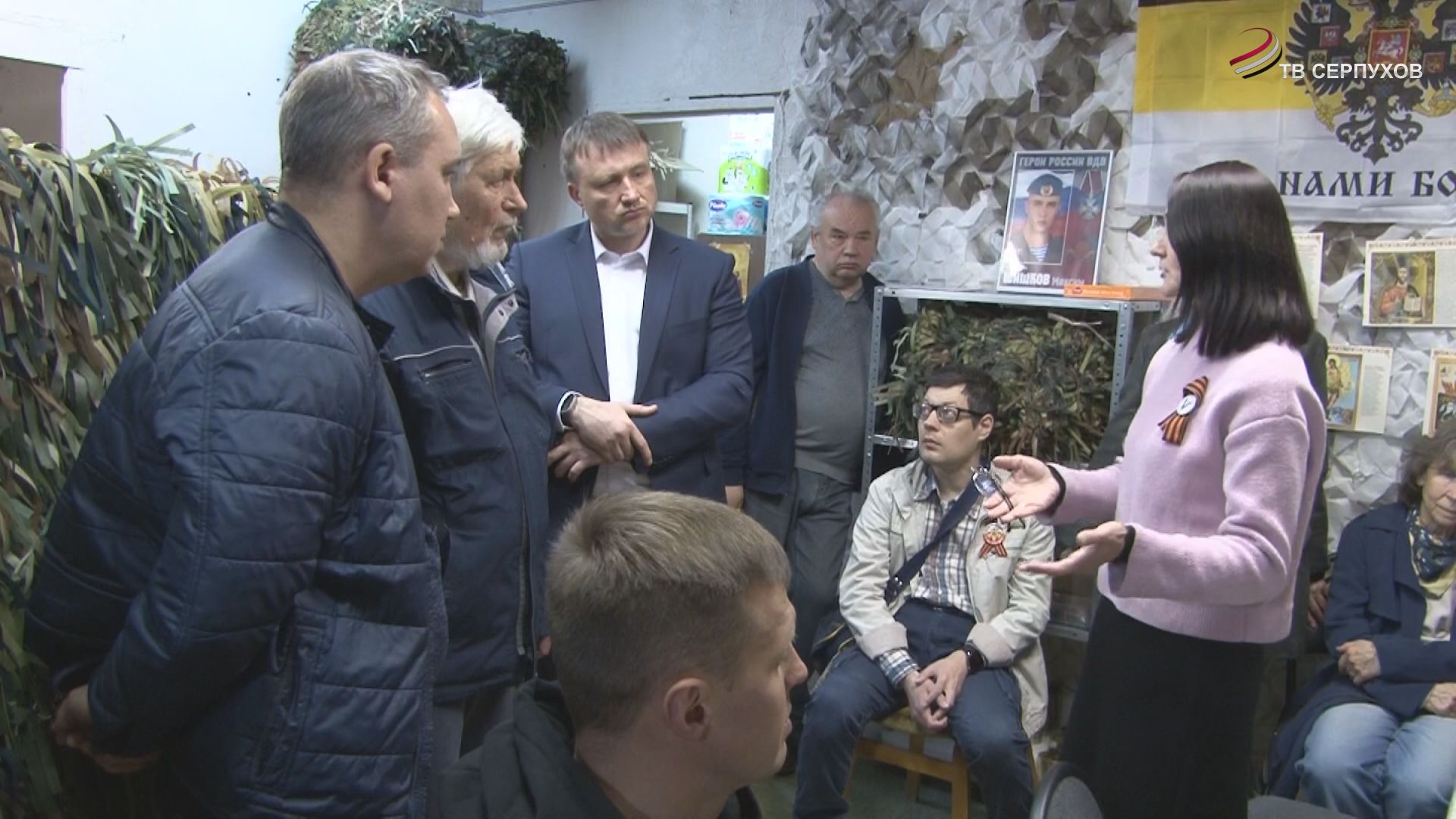 ВРИП Серпухова Алексей Шимко встретился с волонтёрами в Протвино