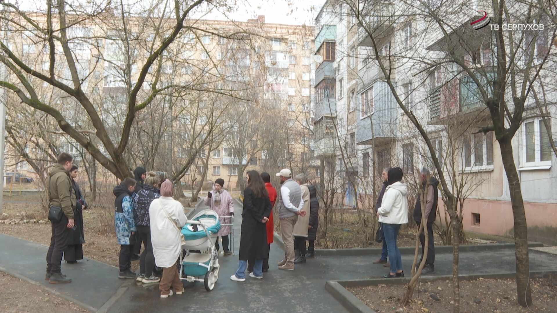 В Серпухове проверили содержание домов и подъездов