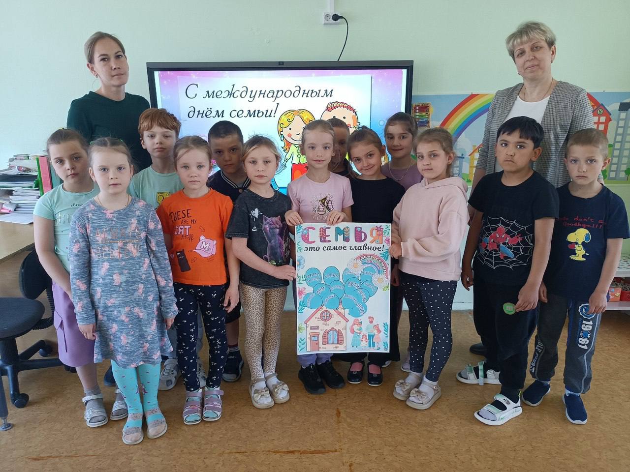 В серпуховской библиотеке прошло занятие на тему семьи