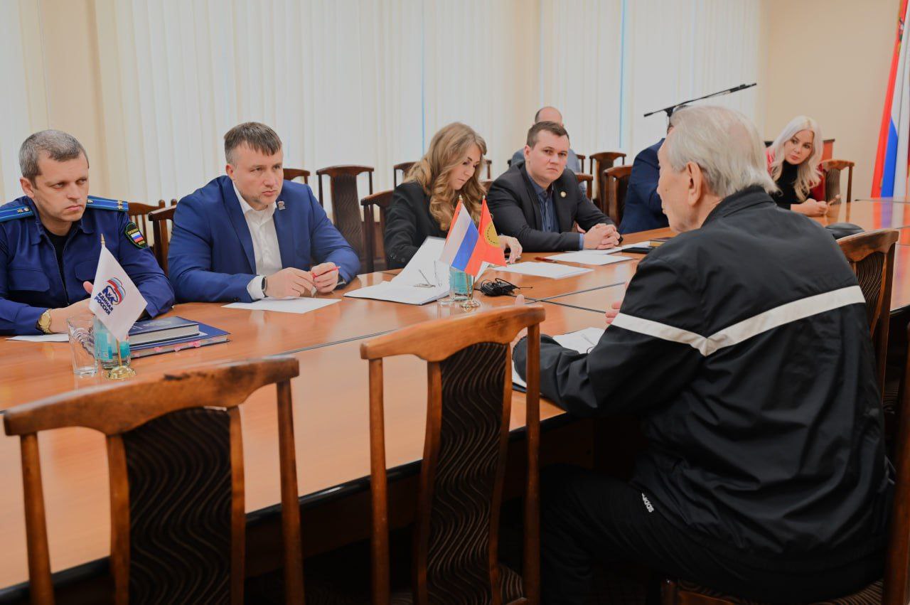 Личный приём граждан провёл Глава Серпухова Алексей Шимко