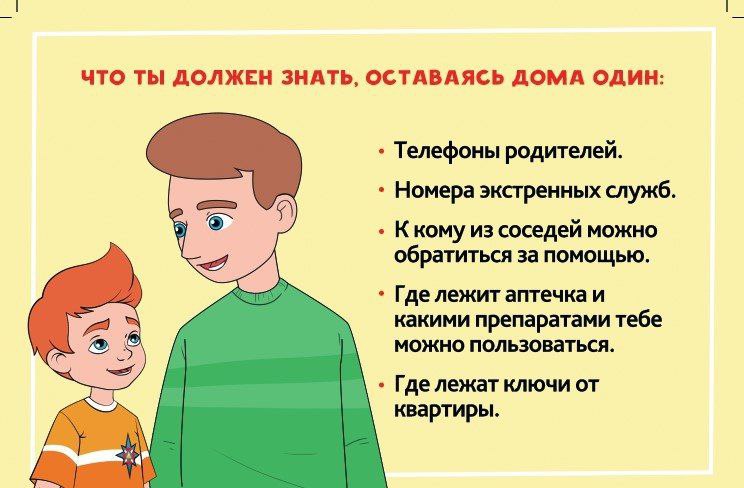 Жителям Серпухова напомнили, о чем должны знать дети, оставаясь одни дома