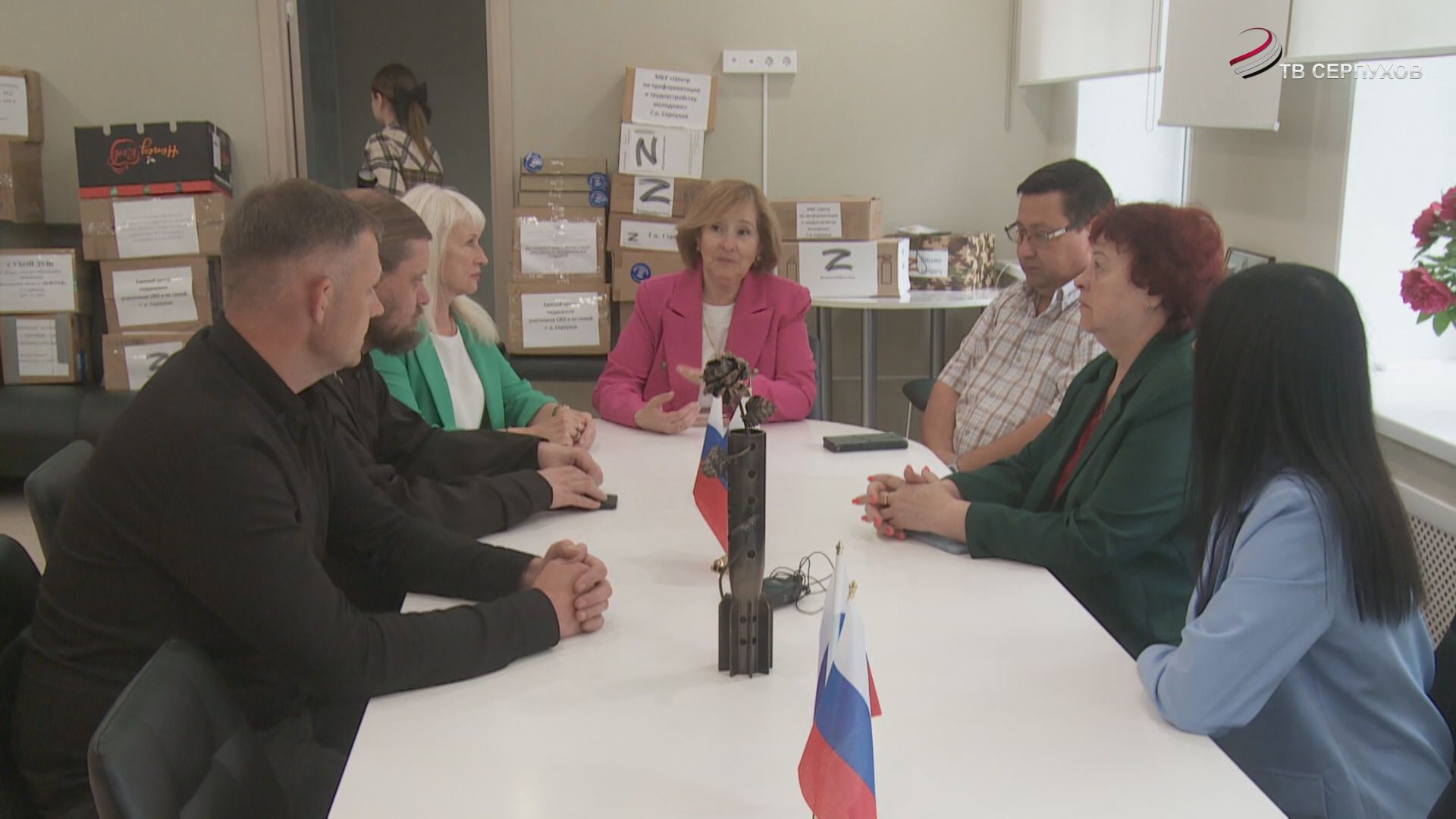 Новая партия гуманитарного груза отправилась из Серпухова