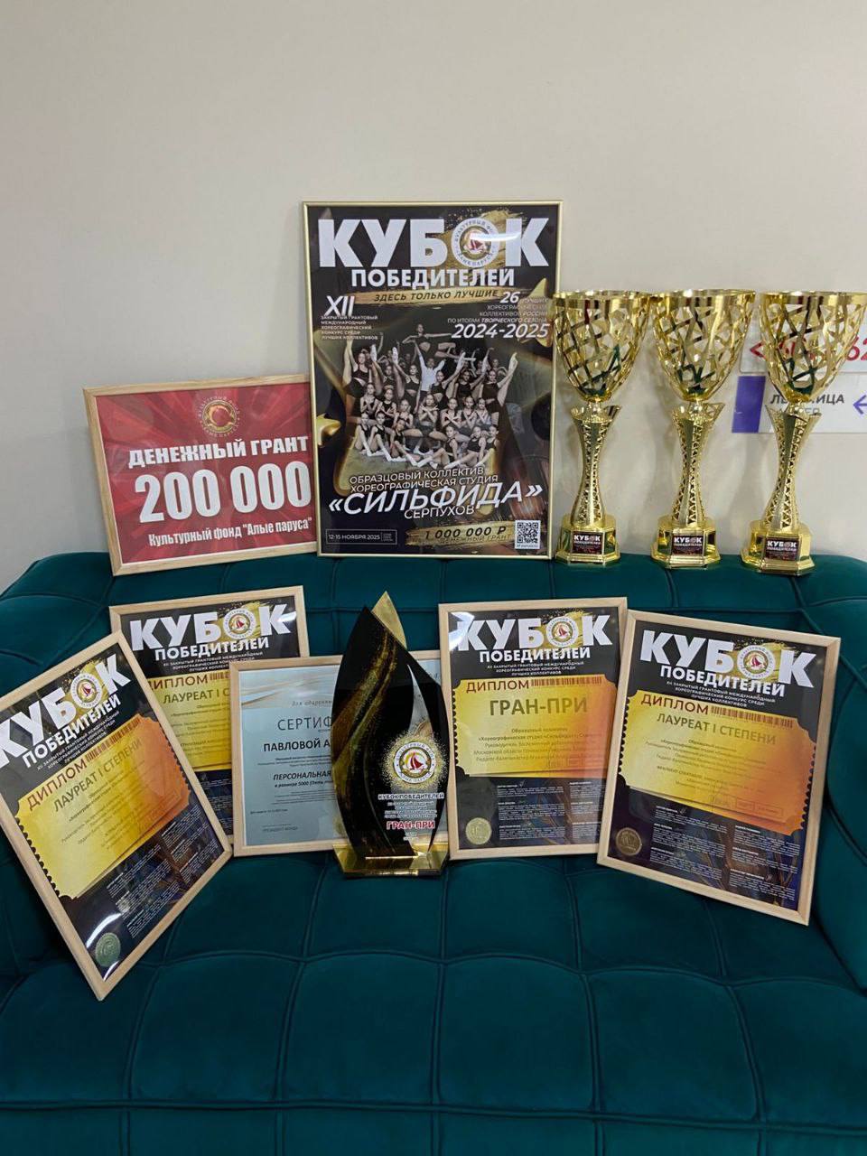 Серпуховская хореографическая студия «Сильфида» завоевала Гран‑при международного конкурса в Сочи