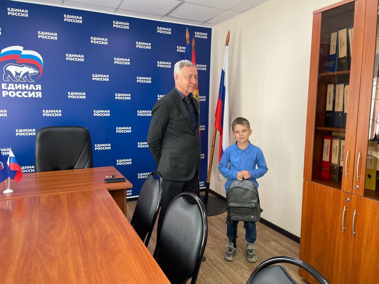 Школьники Серпухова продолжают получать поддержку от партии «Единая Россия»