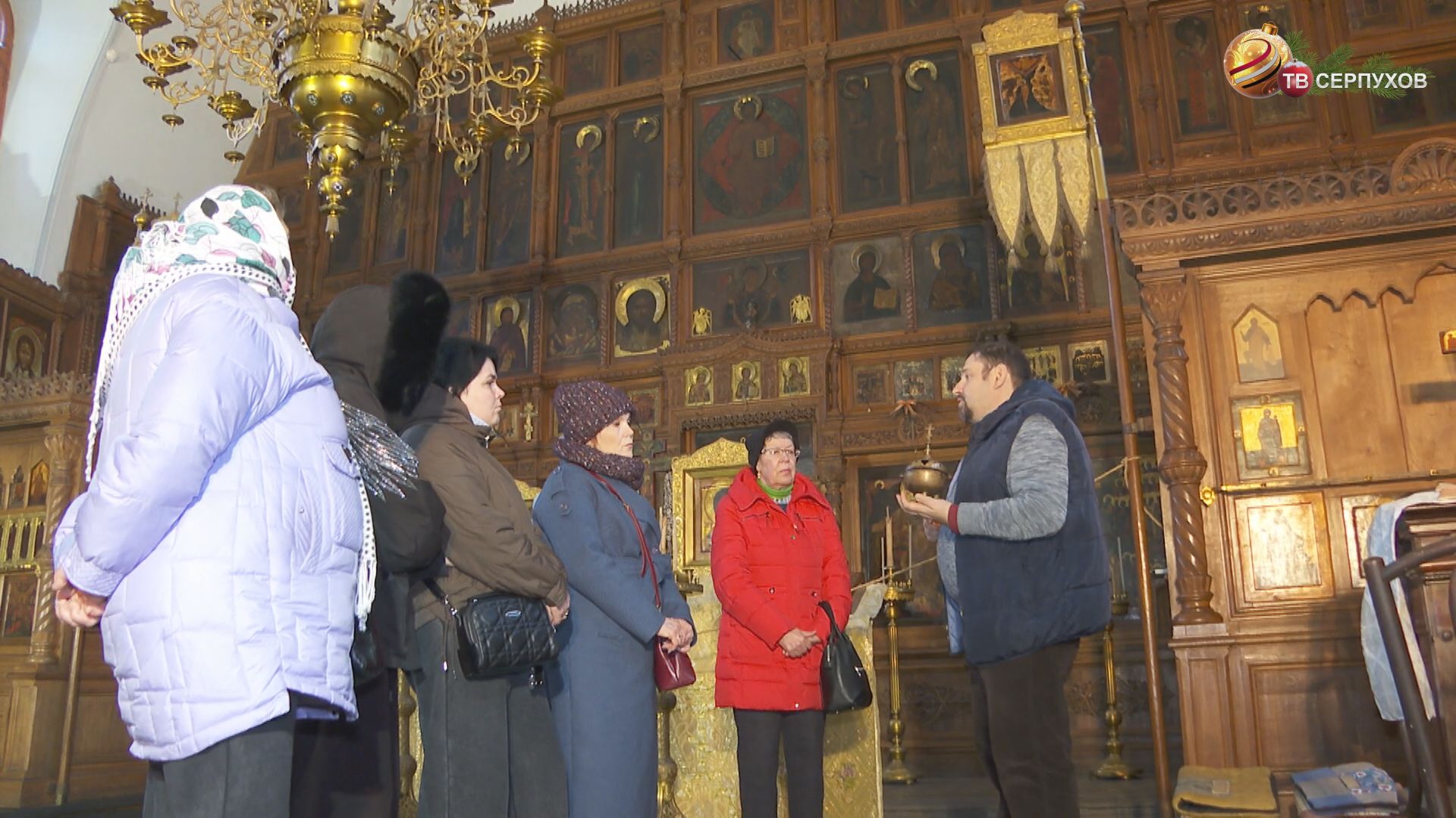 Родственники участников СВО из Серпухова посетили старообрядческий храм