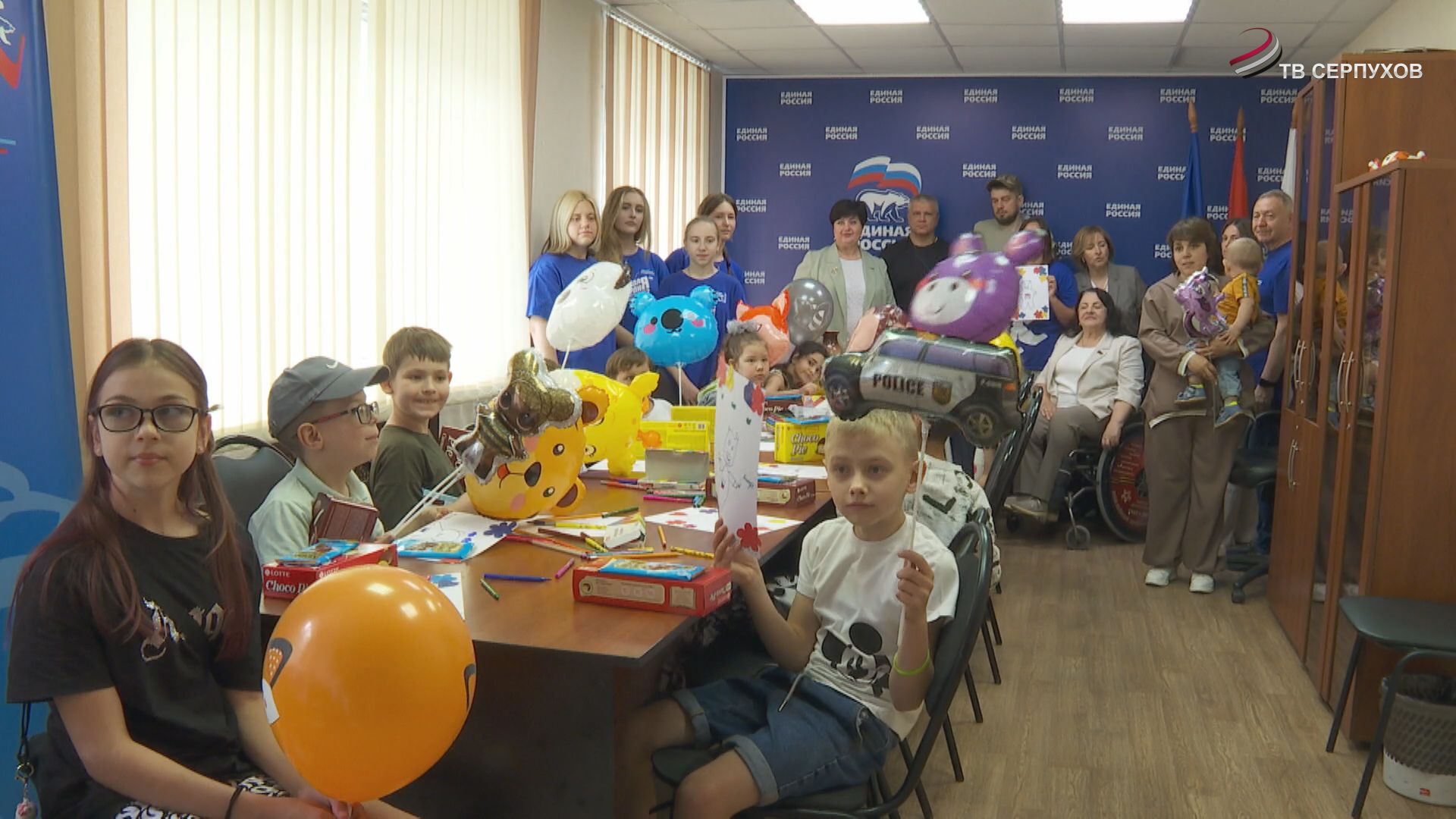 Для юных серпуховичей провели праздничный мастер-класс