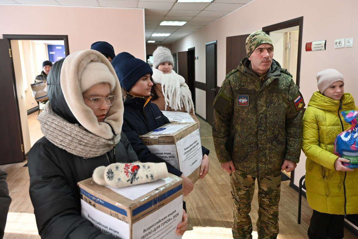 Около 600 кг гуманитарного груза собрали серпуховичи для защитников Отечества к празднику