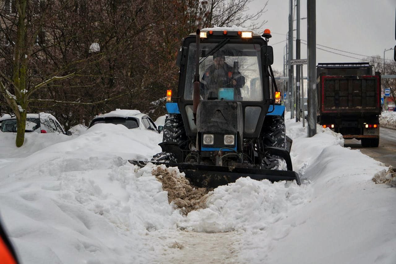 С территории Серпухова, Пущино и Протвино за зиму вывезено 60 650 кубометров снега