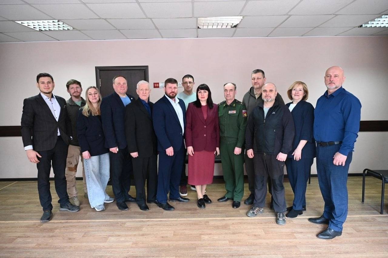 Встреча с представителями Серпуховского отделения Ассоциации ветеранов СВО прошла в Серпухове