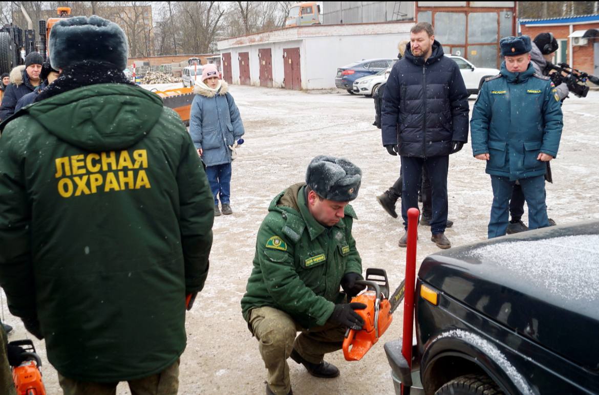 В Серпухове проверили готовность сил и средств аварийно-спасательных и аварийно-ремонтных служб к предстоящему сезону