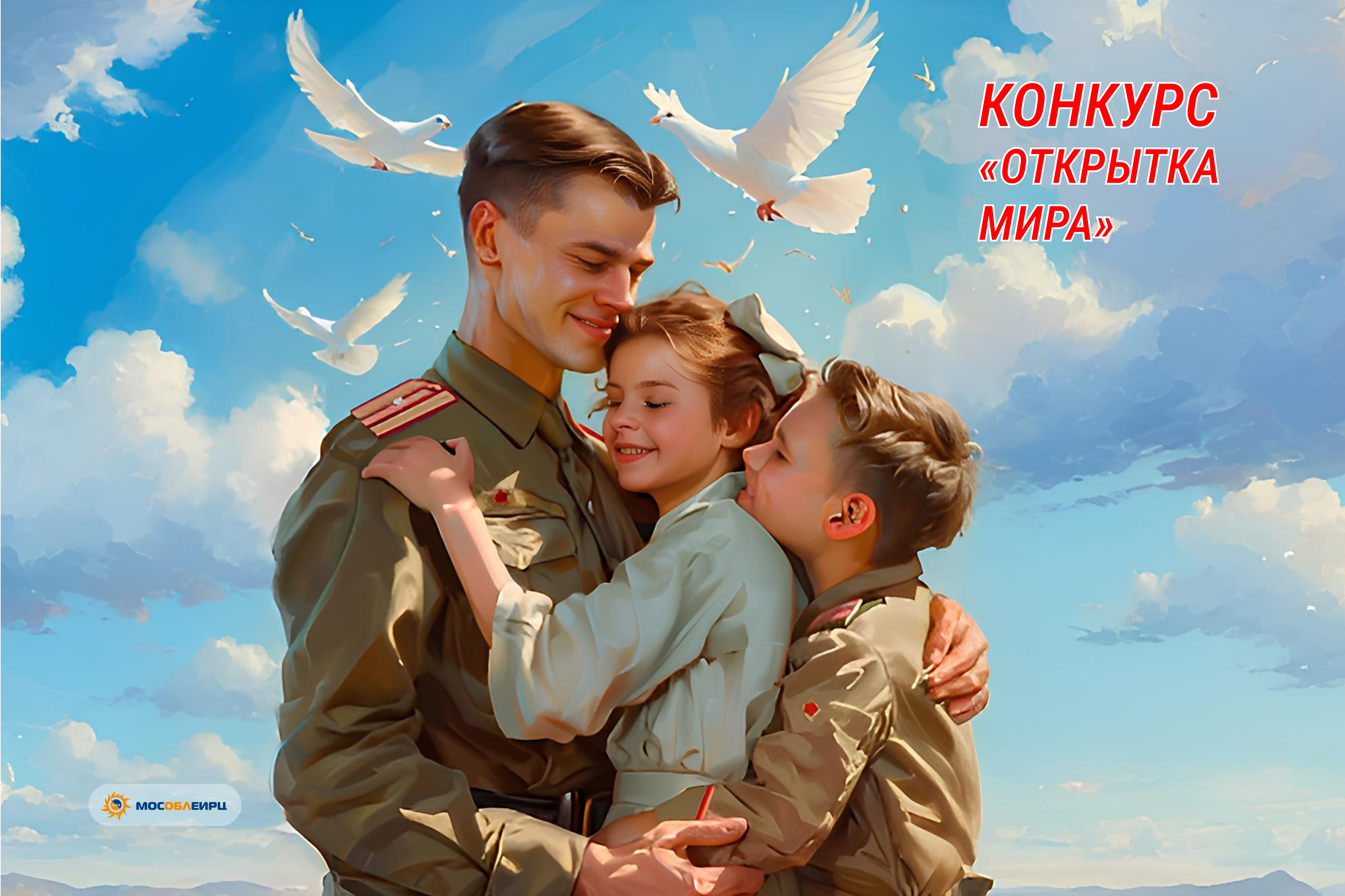 МосОблЕИРЦ проводит конкурс «Открытка мира» ко Дню Победы 