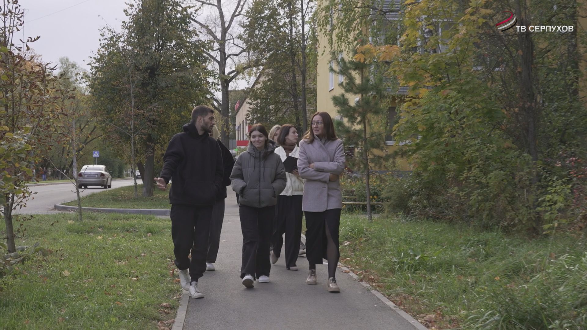 В Серпухове провели рейд по дворам и  улицам микрорайона имени Ногина