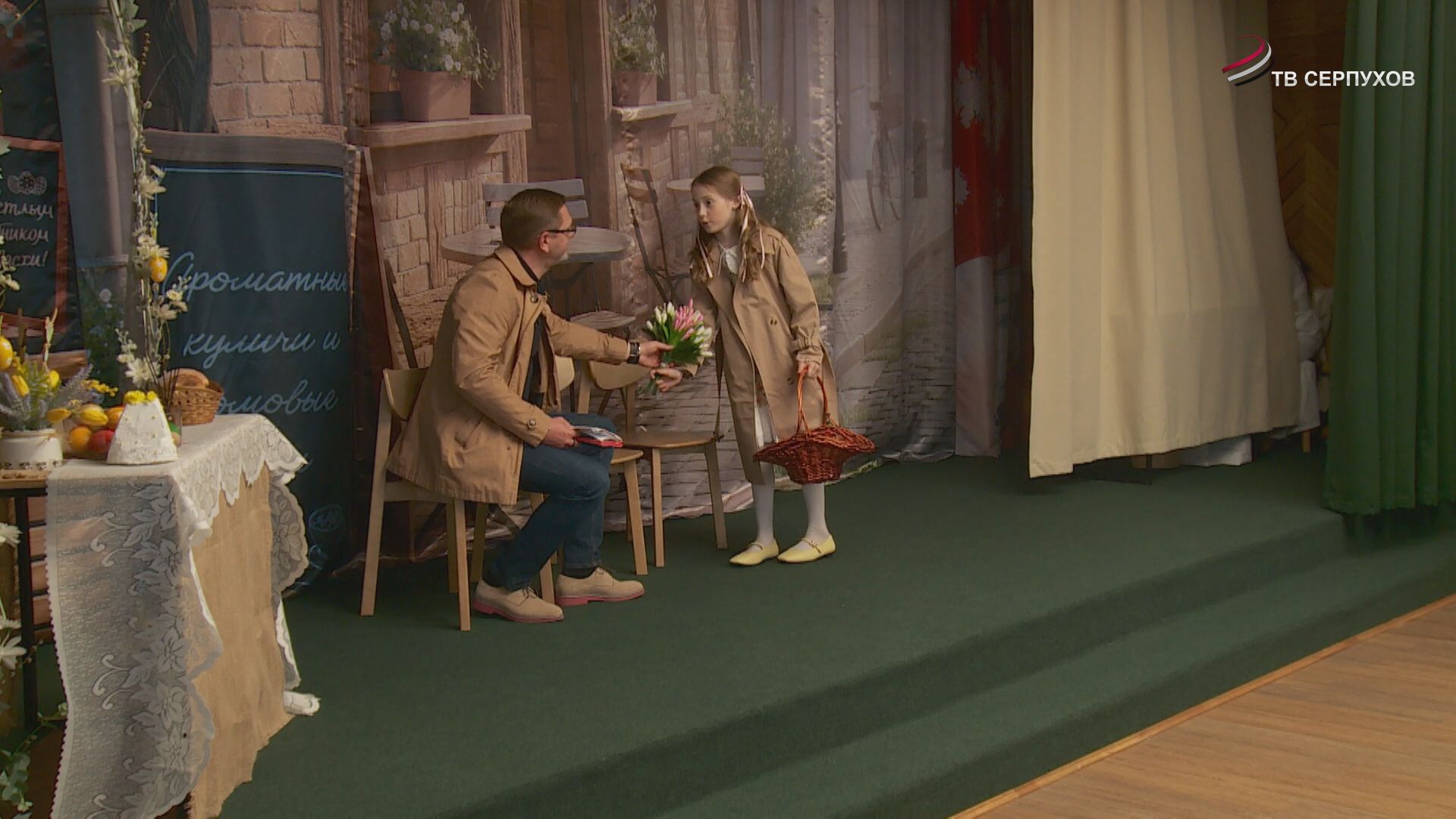 В Серпухове состоялся пасхальный спектакль воскресной школы