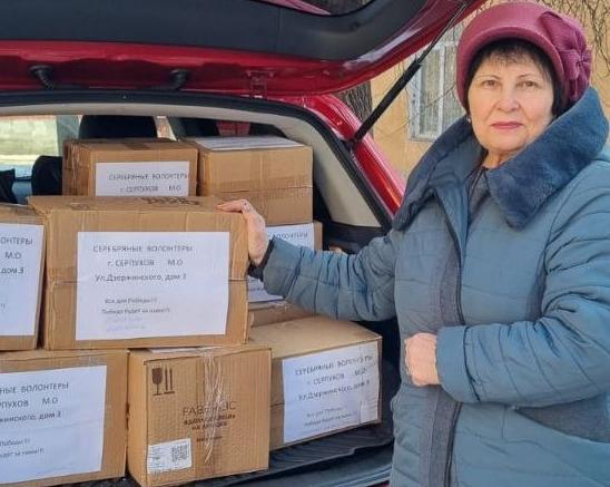 Старшее поколение Серпухова помогает госпиталям