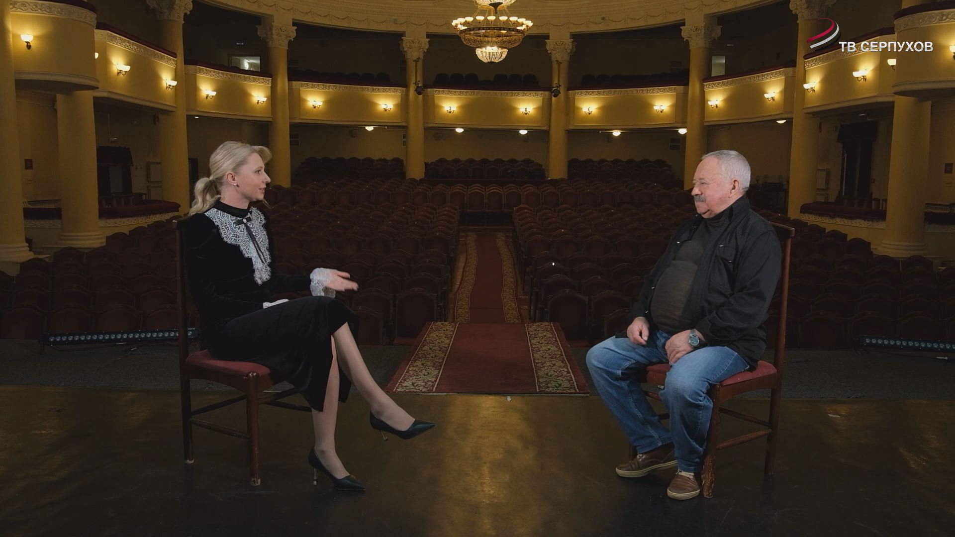 Прямой разговор. Павел Цепенюк - о себе и работе в театре