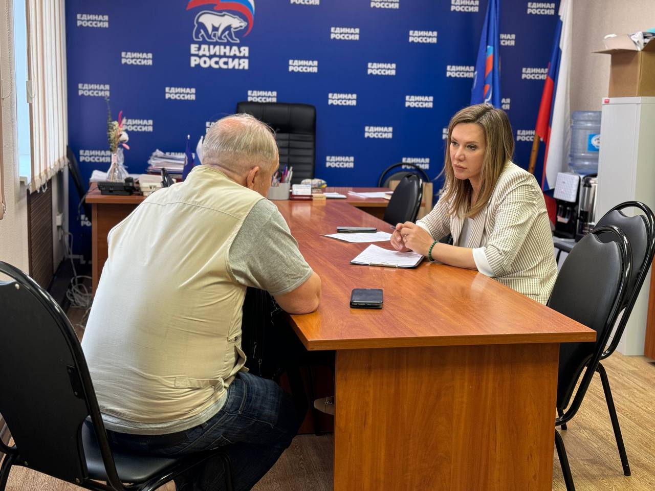 Исполнительный секретарь Серпуховского местного отделения «Единой России» провела приём граждан