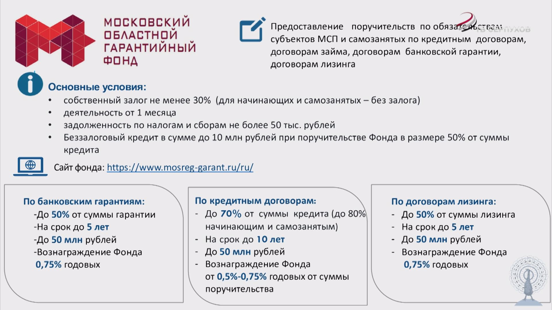 В Московской области увеличилось количество мер поддержки предприятий и бизнеса