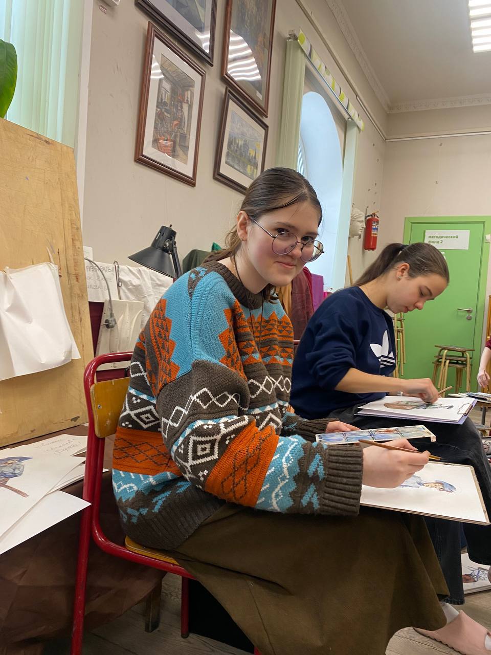 Призерами всероссийского конкурса стали ученицы Детской художественной школы им. А. А. Бузовкина  