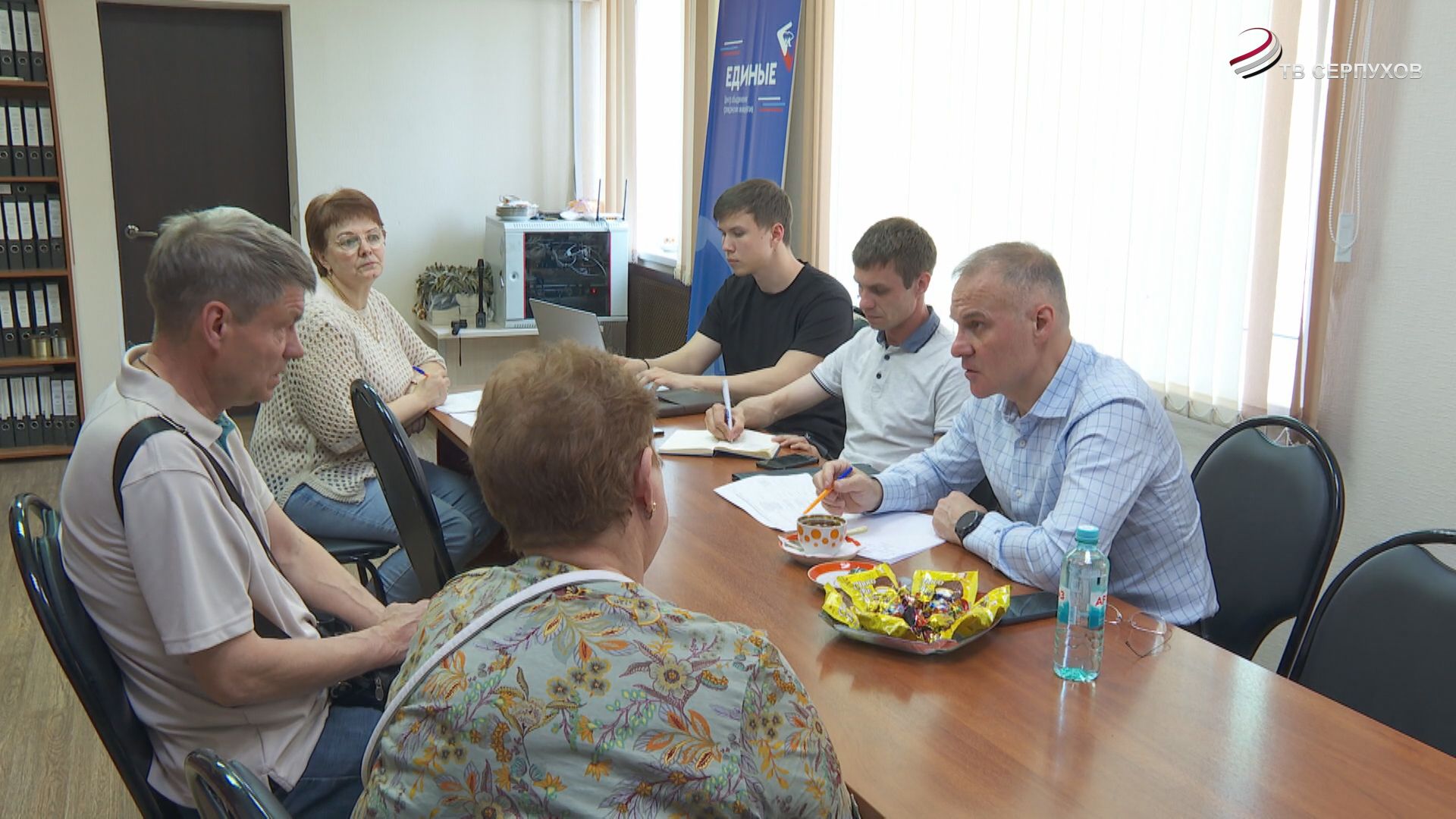 Депутат Госдумы Александр Коган провел личный прием в Серпухове