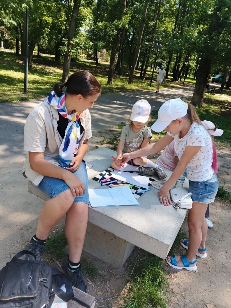 На летних площадках в Серпухове работают вожатые 