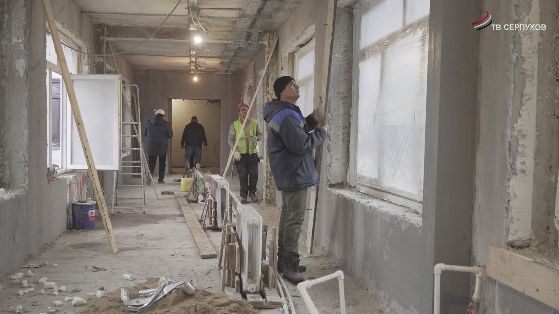 В 2025 году в 10 образовательных учреждениях Серпухова провели ремонт