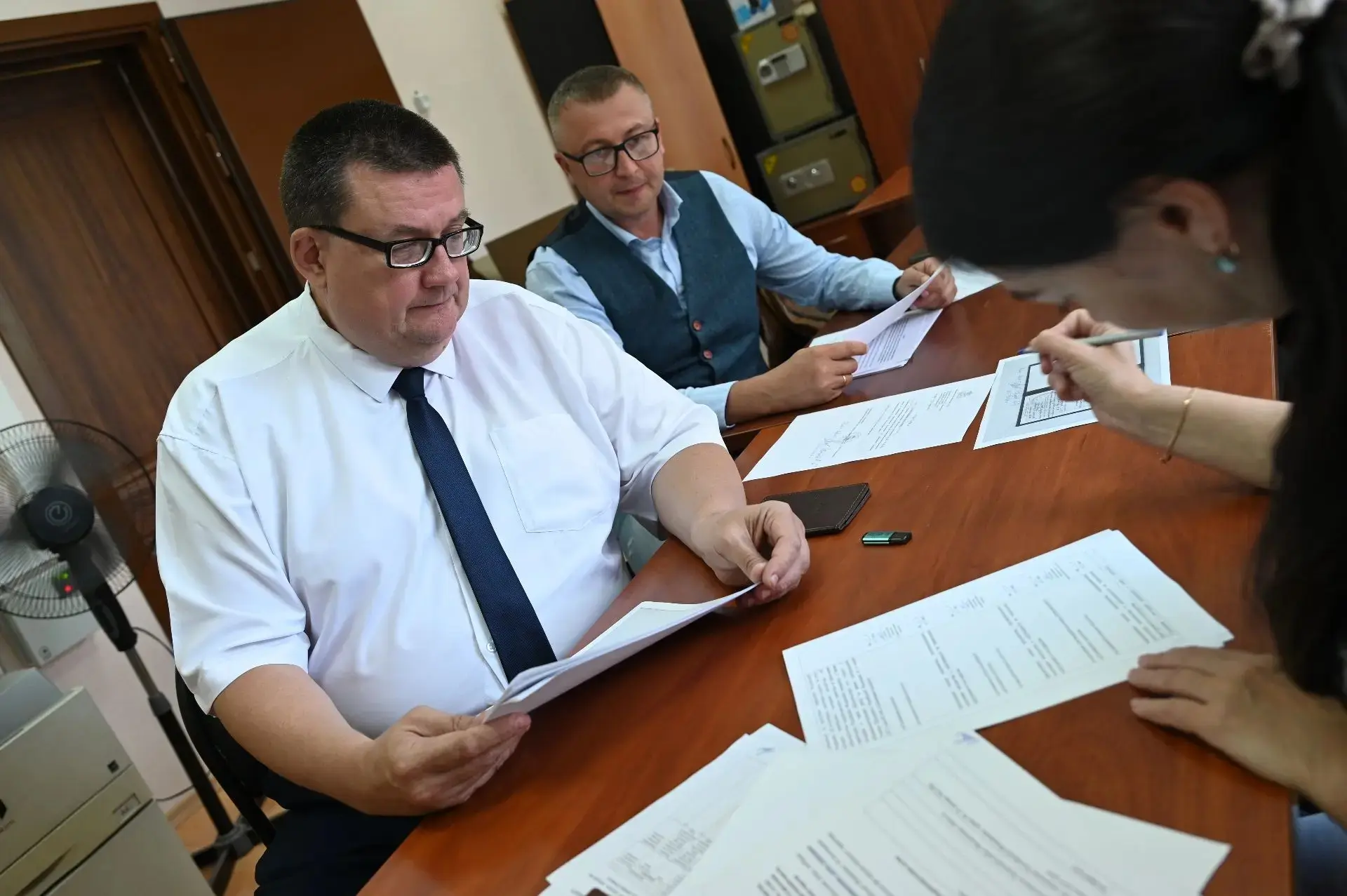 Депутат Московской областной Думы Андрей Голубев подал документы в территориальную избирательную комиссию Серпухова для участия в выборах по 22-му одномандатному Ступинскому избирательному округу