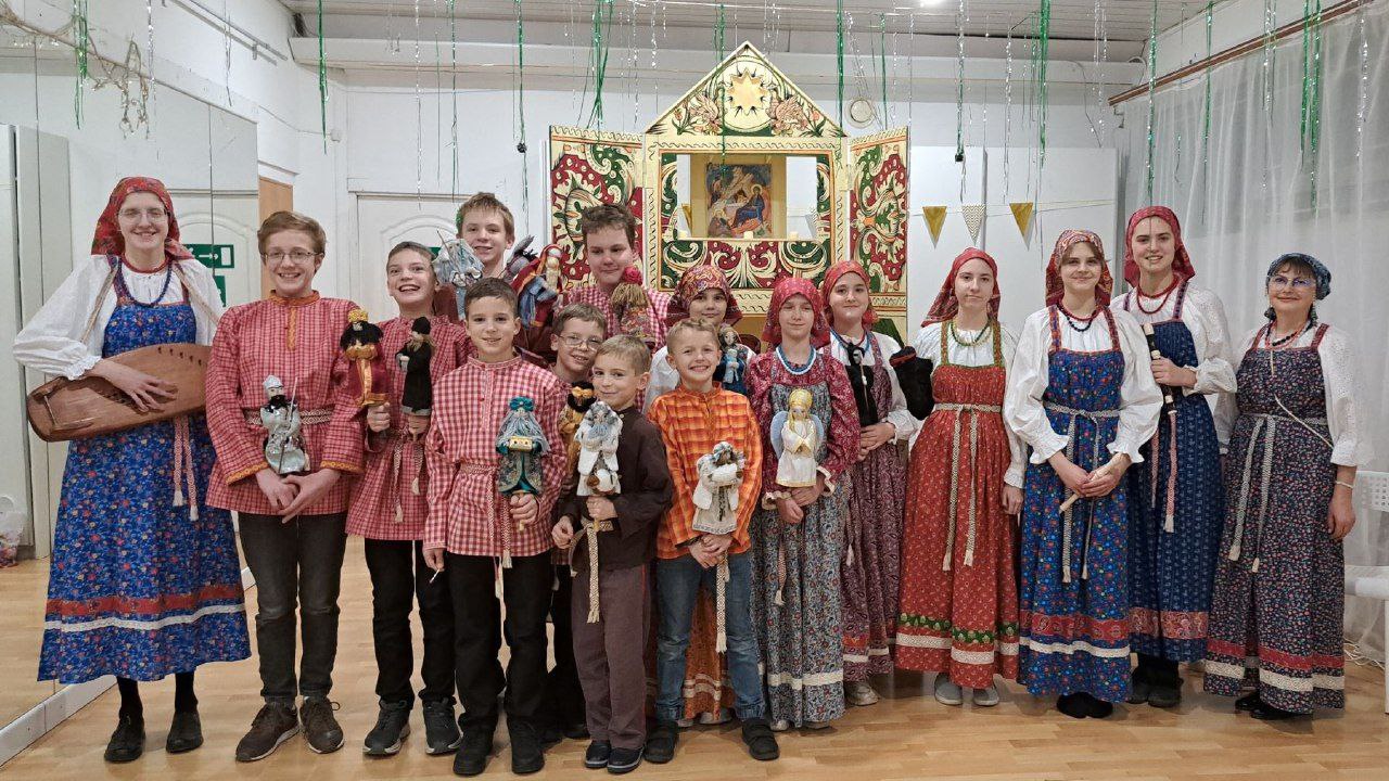 В Пущино прошёл показ вертепного представления