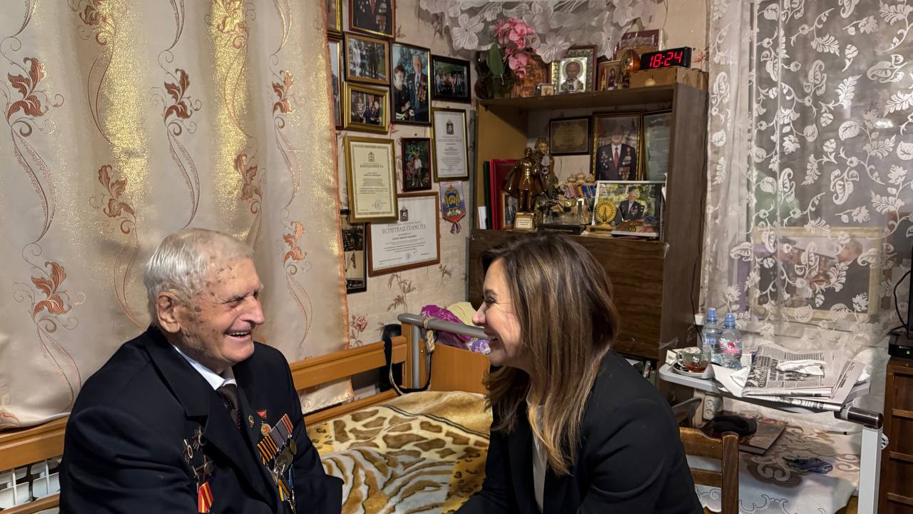 В Серпухове поздравляют ветеранов с наступающим Днем защитника Отечества