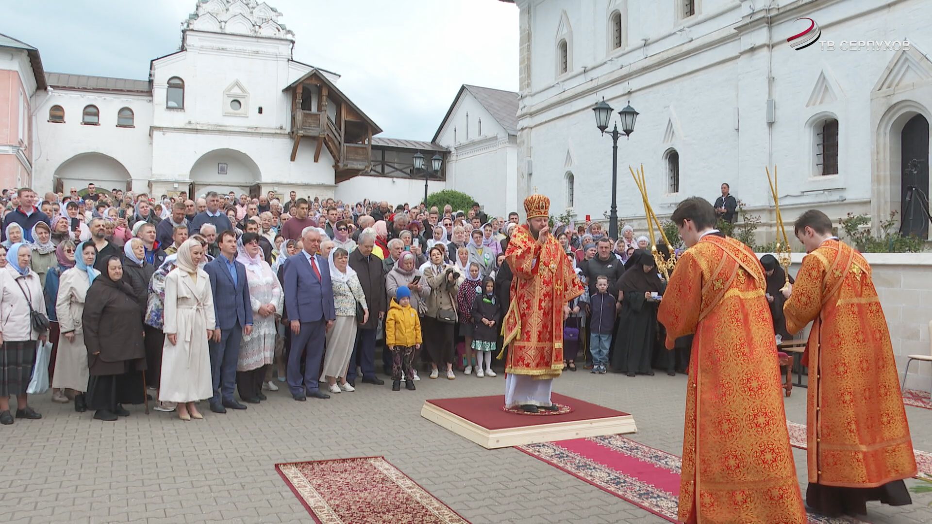 В Серпухове отметили 147-летие явления иконы "Неупиваемая Чаша"