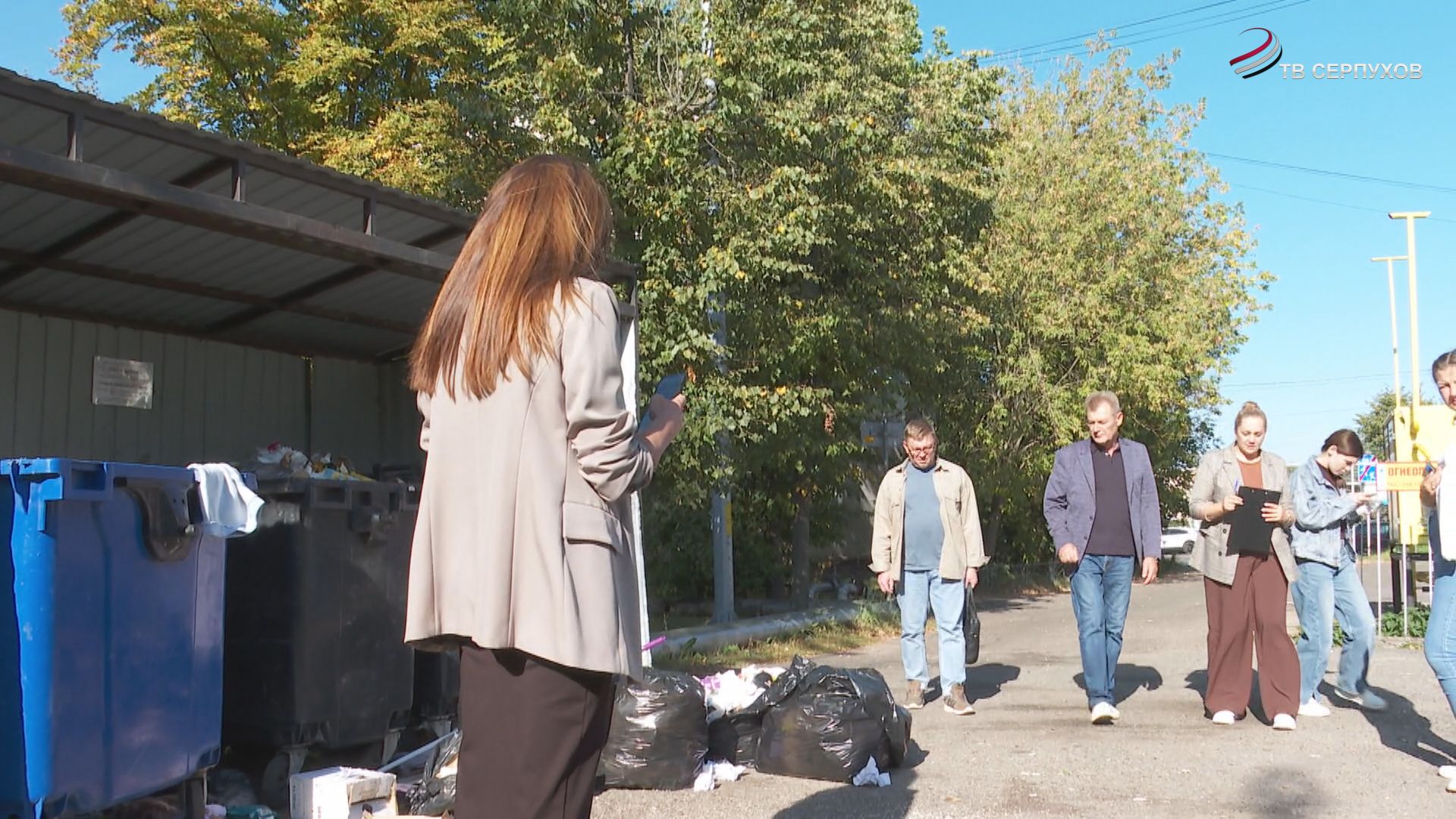 В Серпухове провели рейд по дворам и  улицам в центре города