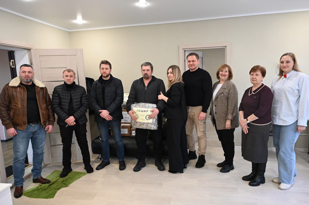 Участнику спецоперации вручили в Серпухове дизельный генератор