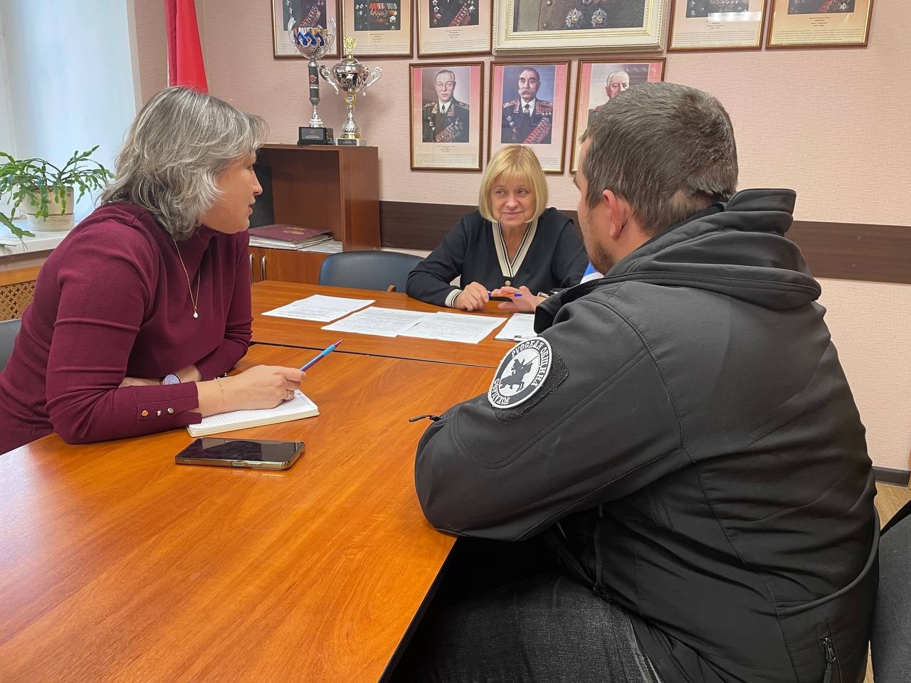 В Серпухове прошел прием граждан по вопросам социальной поддержки
