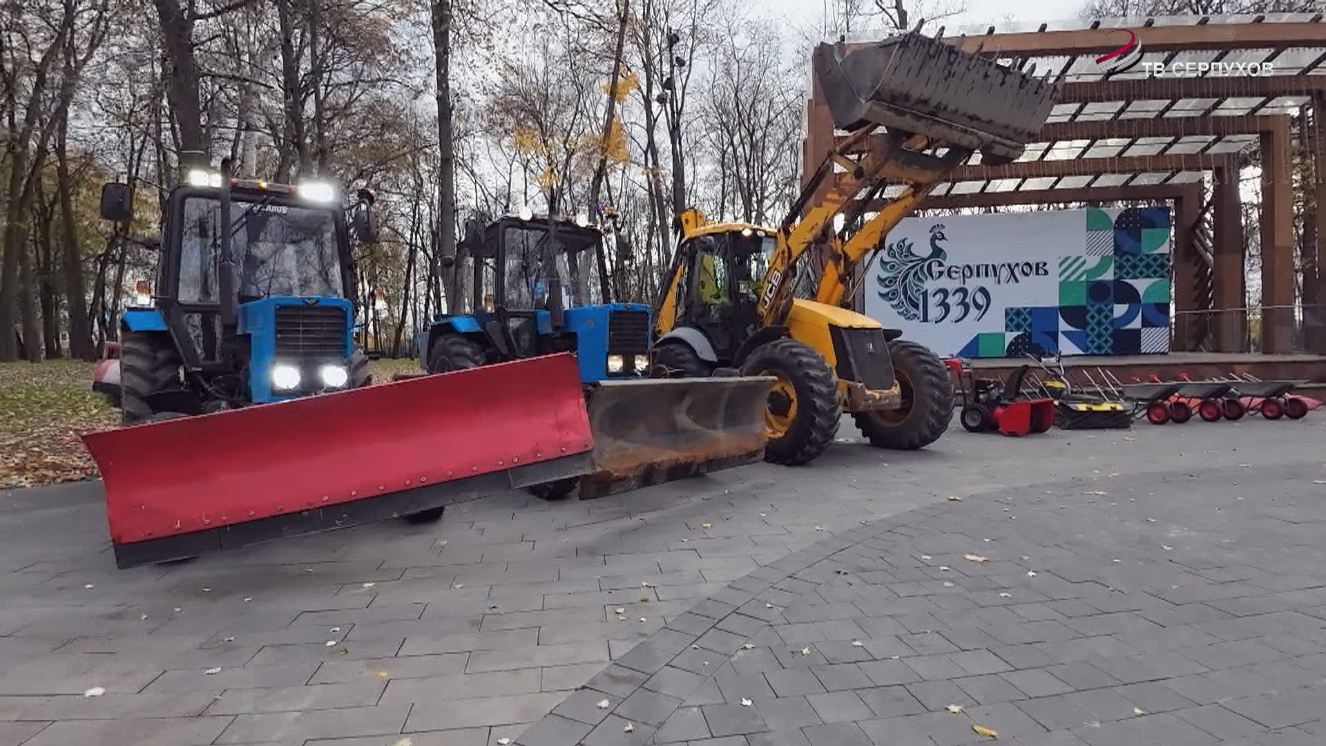 В парке им. Олега Степанова прошёл смотр техники