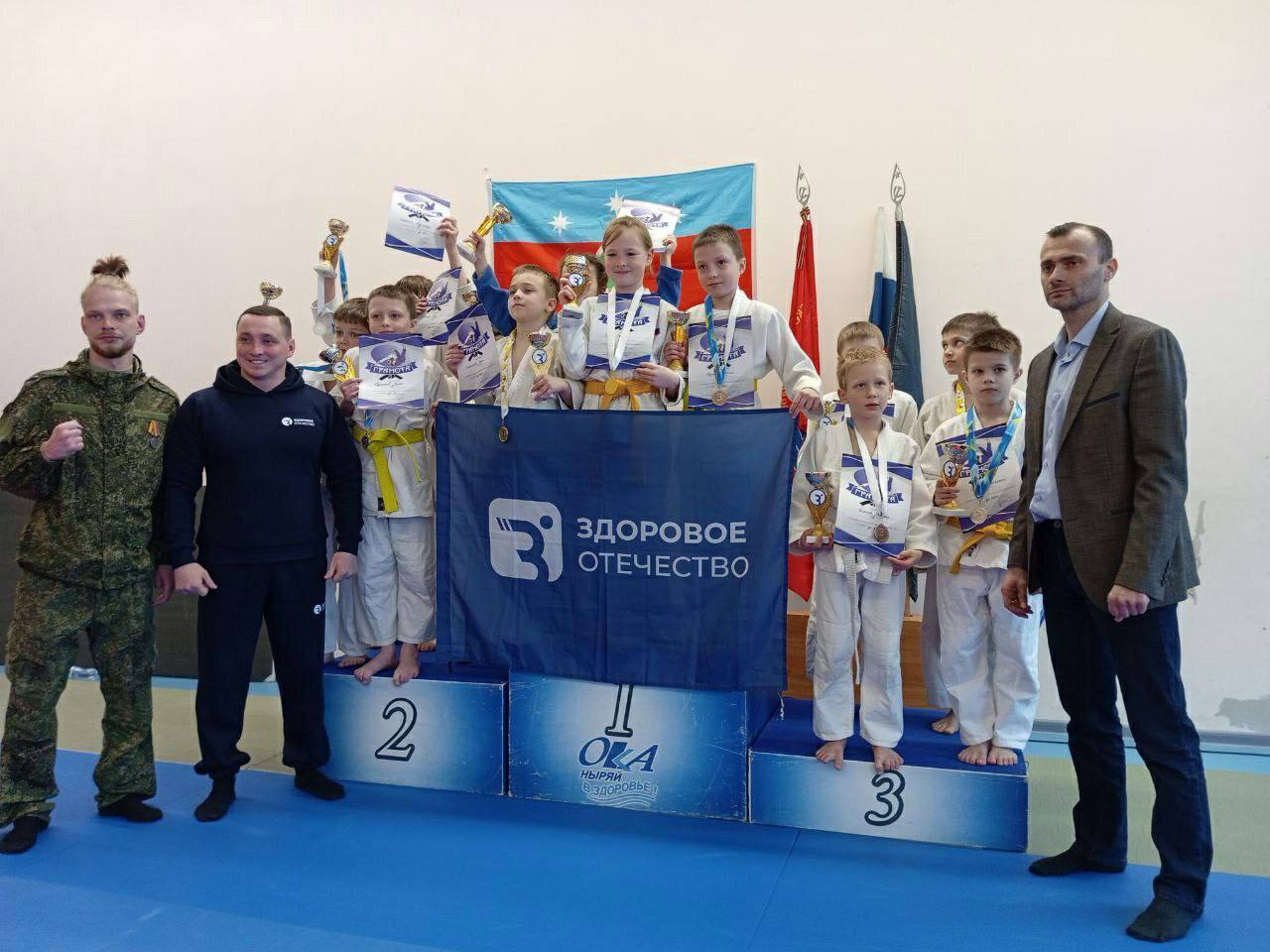 В спортшколе «Ока» прошёл турнир по дзюдо