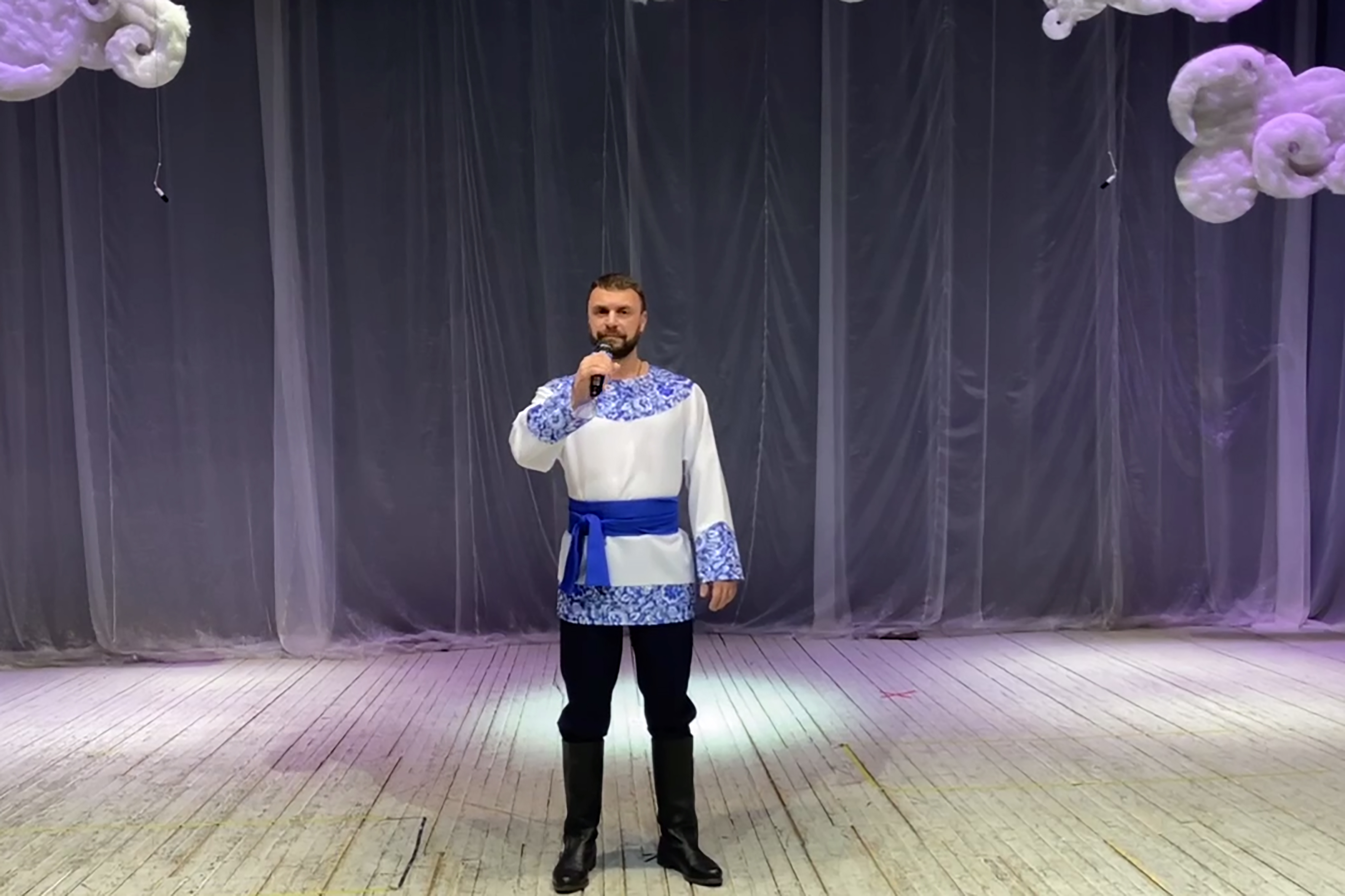 Михаил Королев из Большегрызловского центра детского творчества участвует в проекте «Поющая Весна»