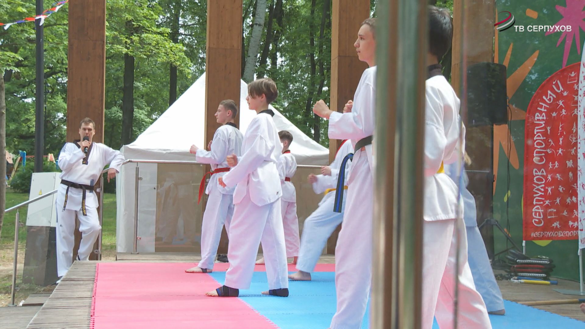 В Серпухове провели фестиваль единоборств
