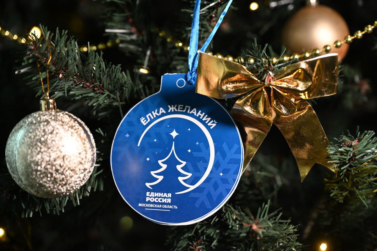 Серпуховичи приняли активное участие в праздничной акции «Ёлка желаний»