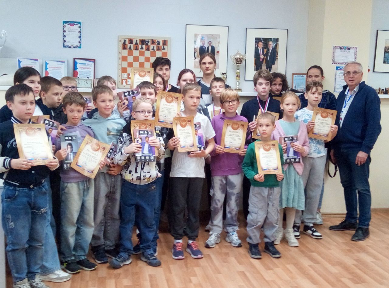 Юные пущинцы успешно выступили на шахматном турнире памяти В. Д. Архипова
