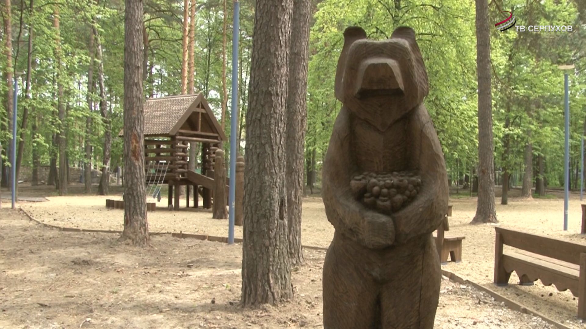 В Протвино завершаются работы по реконструкции парка «Сказка»