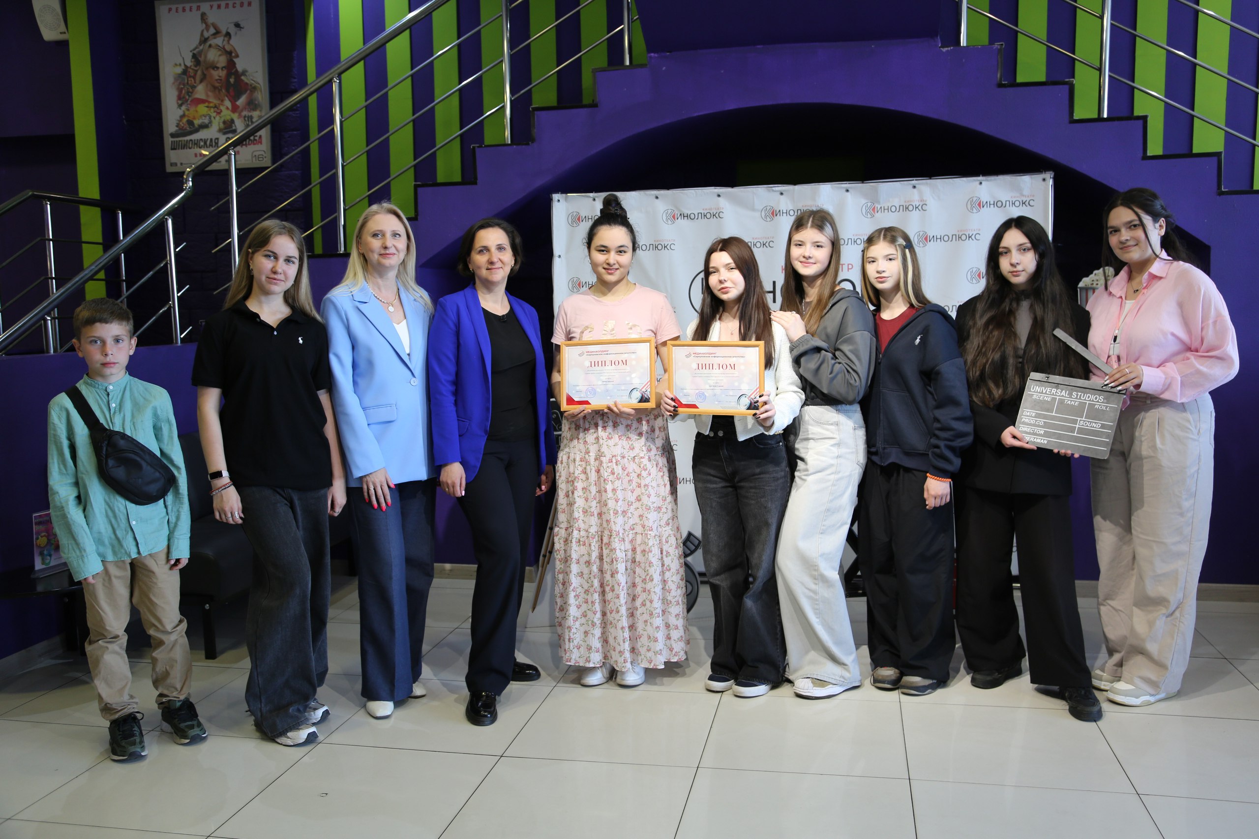 Воспитанники проекта телеканала ОТВ-Серпухов «Школьное телевидение» отпраздновали выпускной